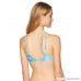 RVCA Women's Painted Blade Knot Reversible Bikini Top Blue Crest B078NTLZL3